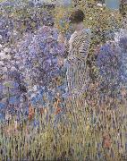 Lady in a Garden Frieseke, Frederick Carl